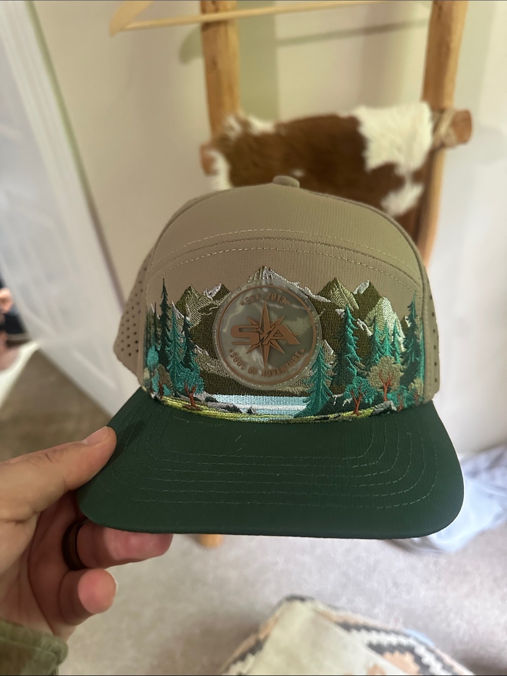 SA Co Performance Snap Back Mountains forest landscape